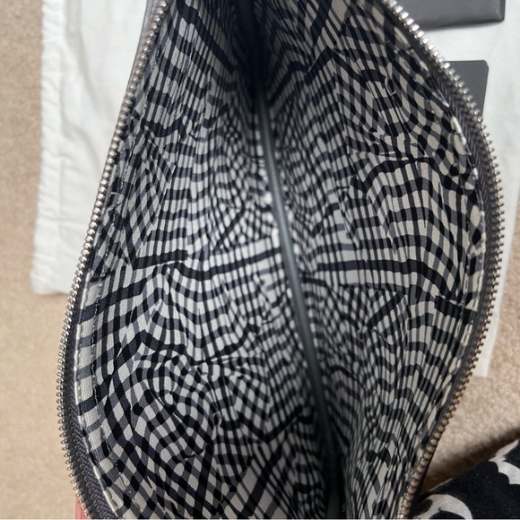 Brand New MCM visetos shopper bag - color: gray and black - Picture 3 of 4